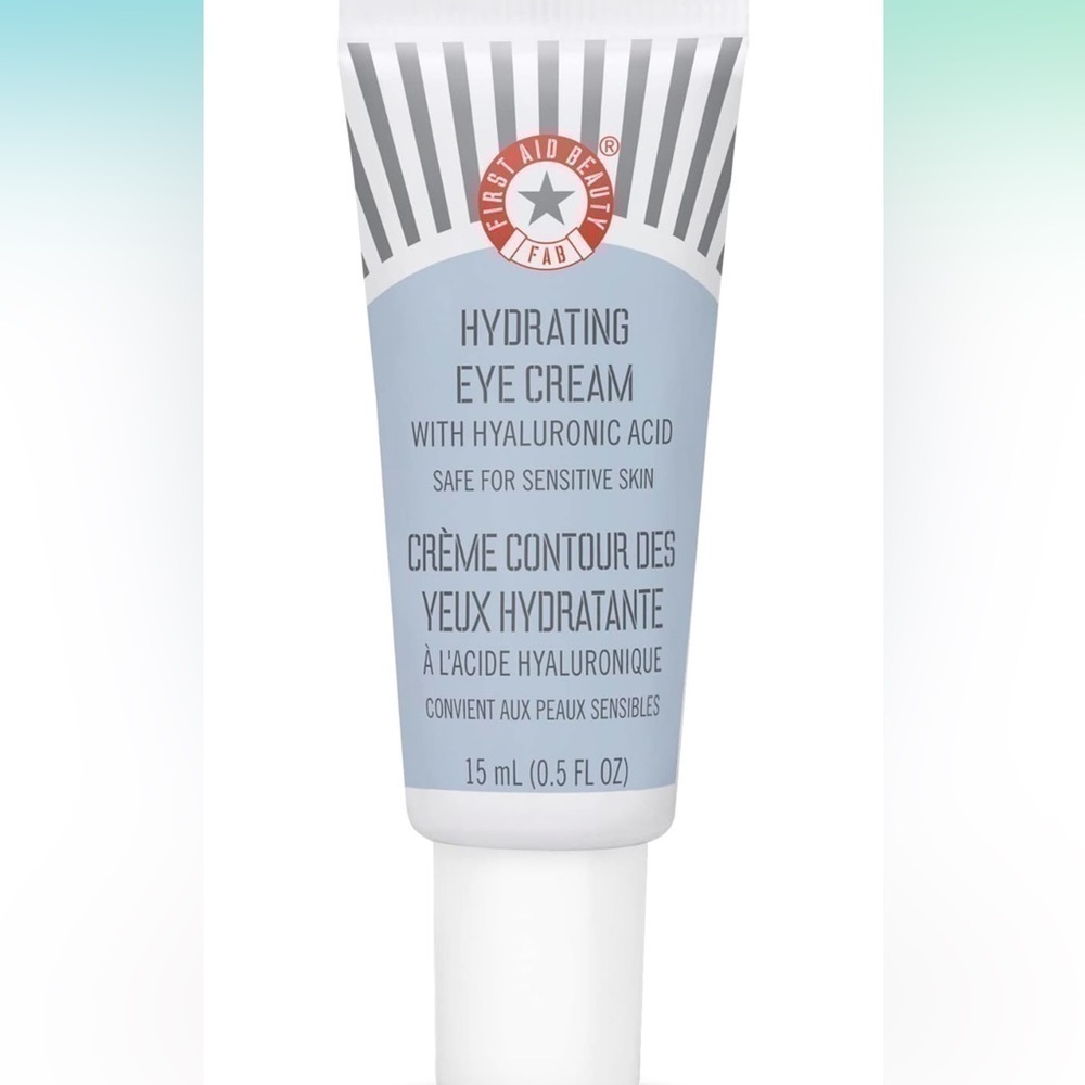 First Aid Beauty Hydrating Eye Cream With Hyaluronic Acid 0.5 Oz.  – Brand New